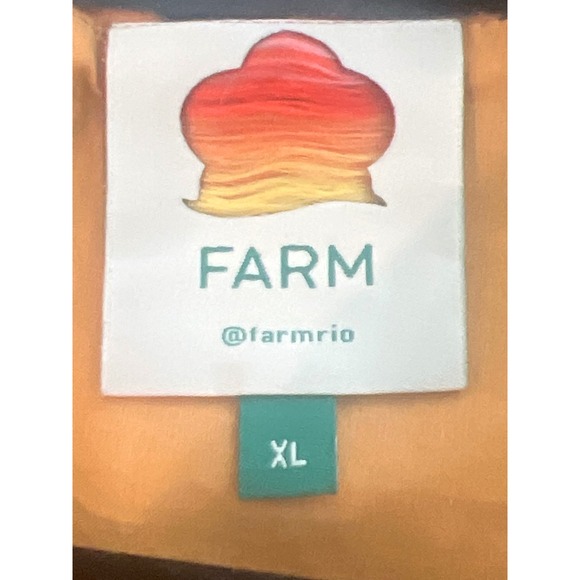 Farm Rio Hidden Animals Print Fleece Puff Sleeve Mini Dress XL - Picture 6 of 6